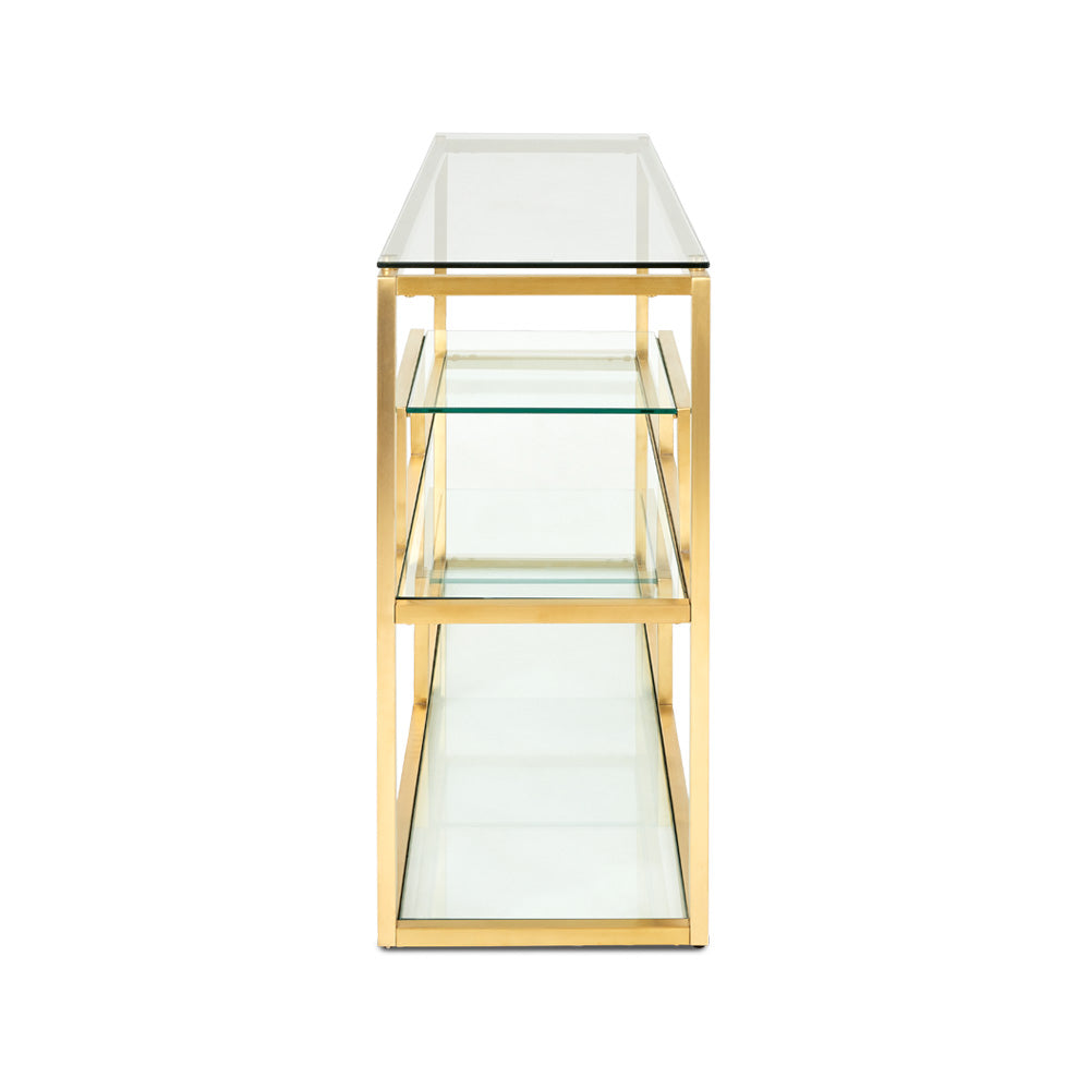 Table console Barolo dorée