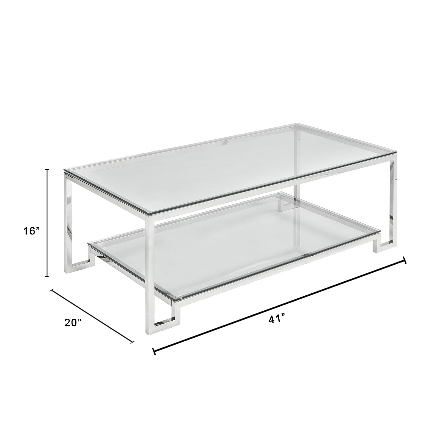 Table basse Krista : taille condo