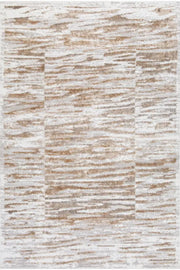 Tapis Ridgeview 5x8 | Gris & Beige | Fini Patiné Chic