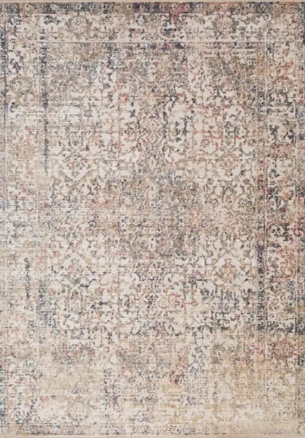Tapis transitionnel Mercer 7x9 | Ivoire et Beige au fini vieilli