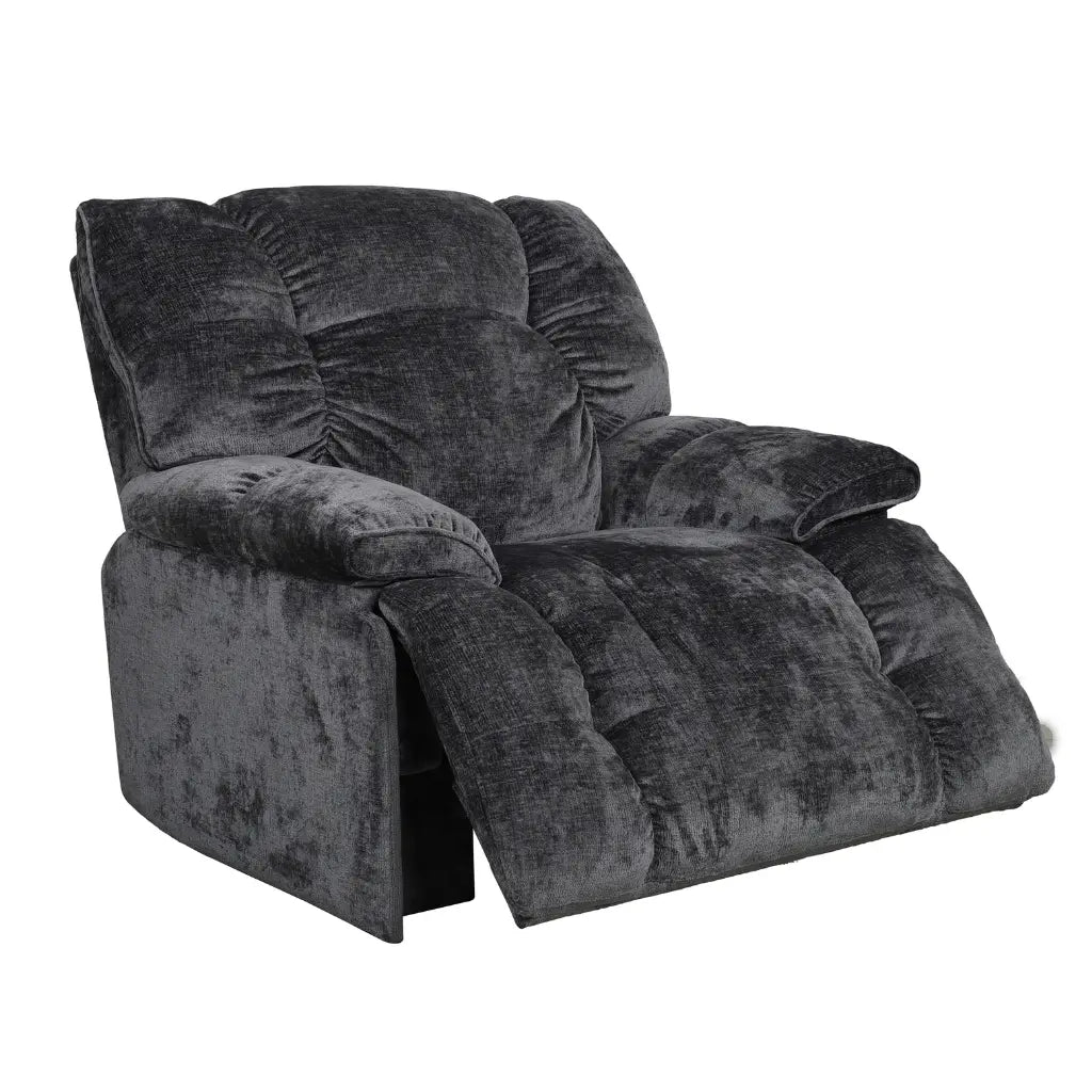 Fauteuil Denton : Massage et Pivot 360° Gris