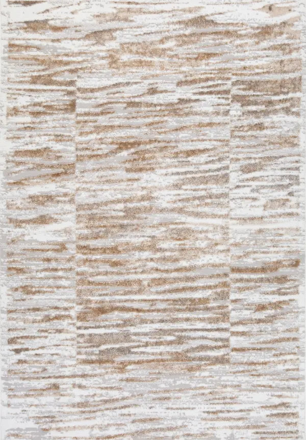 Tapis XL contemporain Ridgeview 8x11 | Fini vieillissant neutre