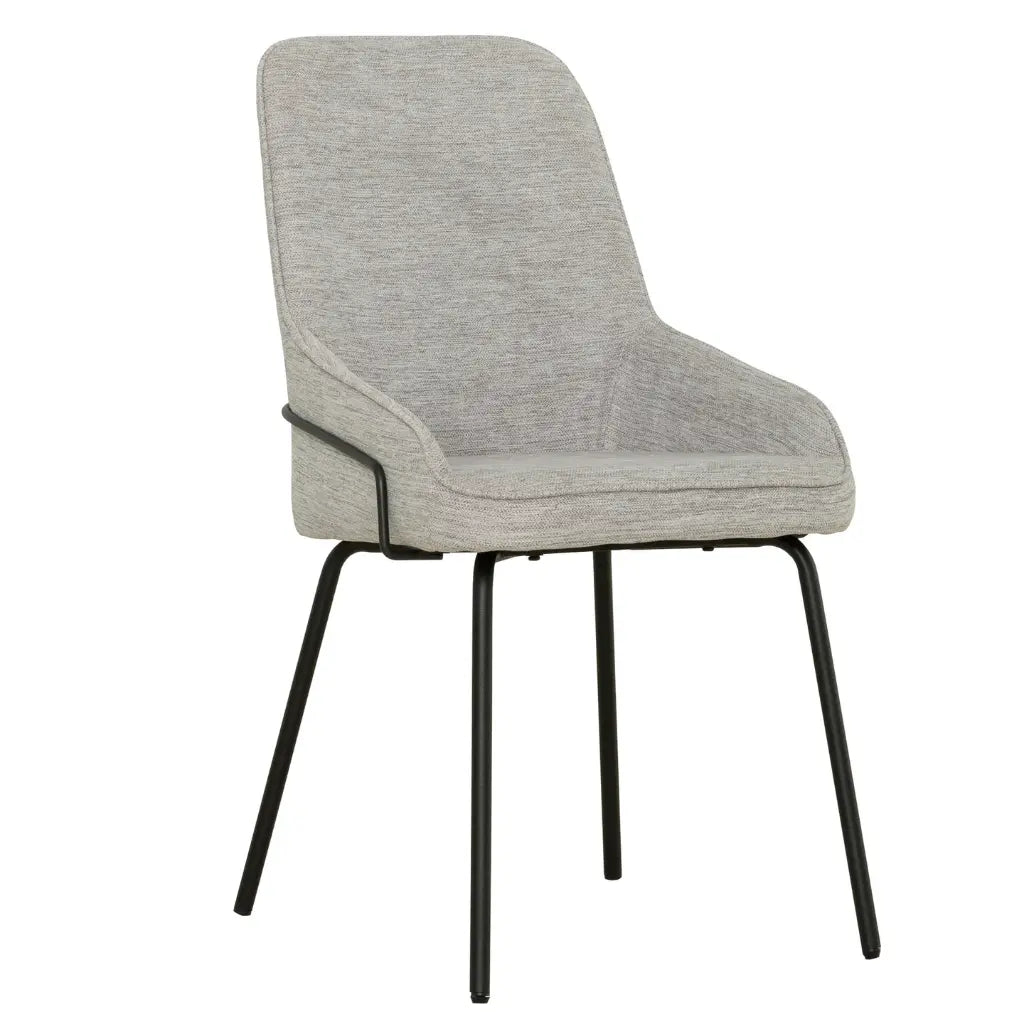 Ensemble de 2 chaises de salle à manger 3355 - Taupe