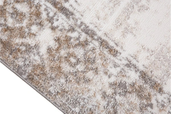 Tapis XL Uptown 8x11 | Style transitionnel gris et crème