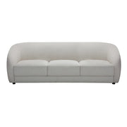 Canapé Sophy crème – Silhouette ronde et confort équilibré