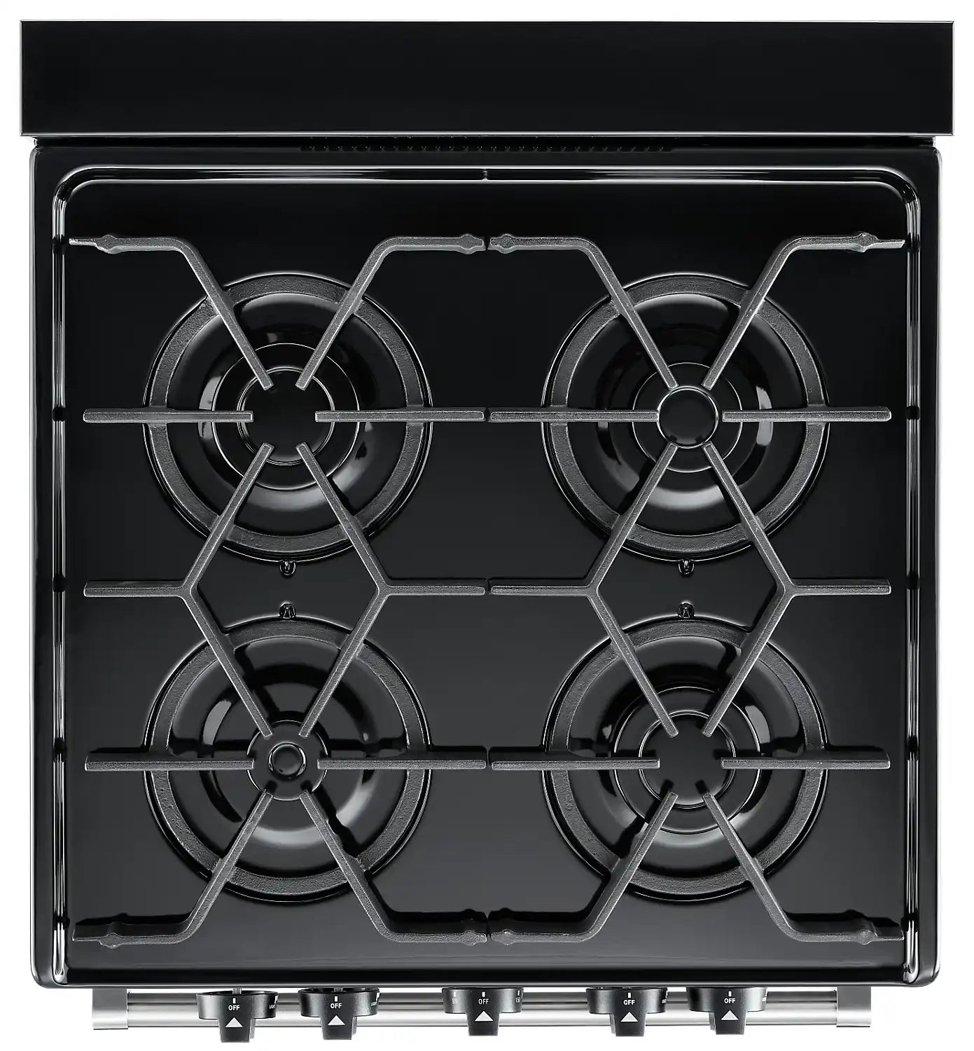 Cuisinière à gaz autoportante Whirlpool 24" 3 pi³ en acier inoxydable avec brûleurs scellés et AccuSimmer WFG500M4HS