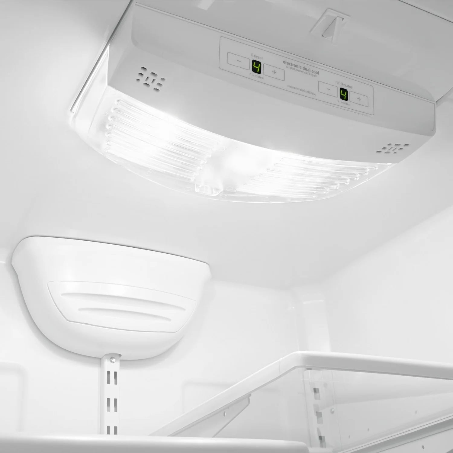 Réfrigérateur Whirlpool 19 pi³ Congélateur Bas 30" Blanc