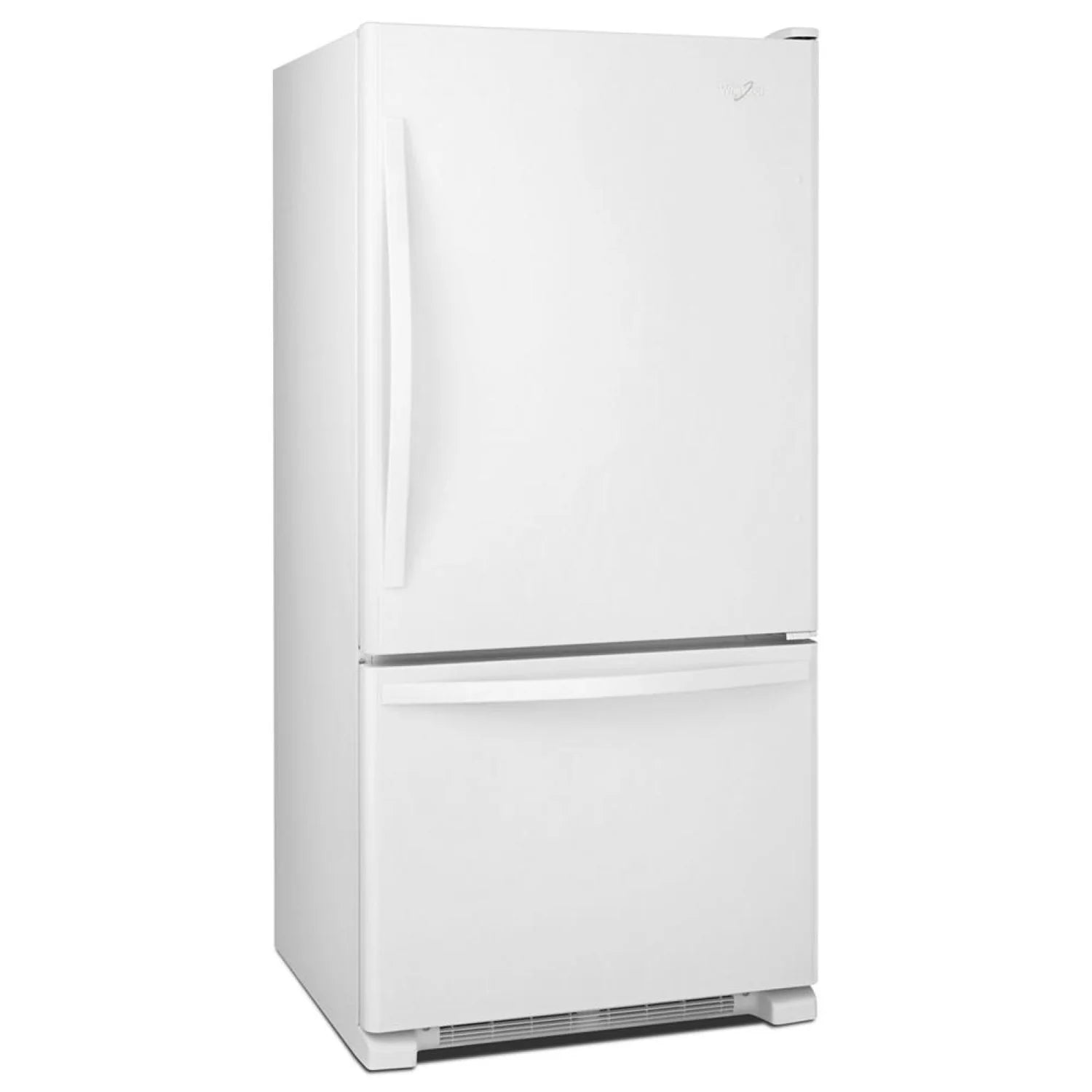 Réfrigérateur Whirlpool 19 pi³ Congélateur Bas 30" Blanc