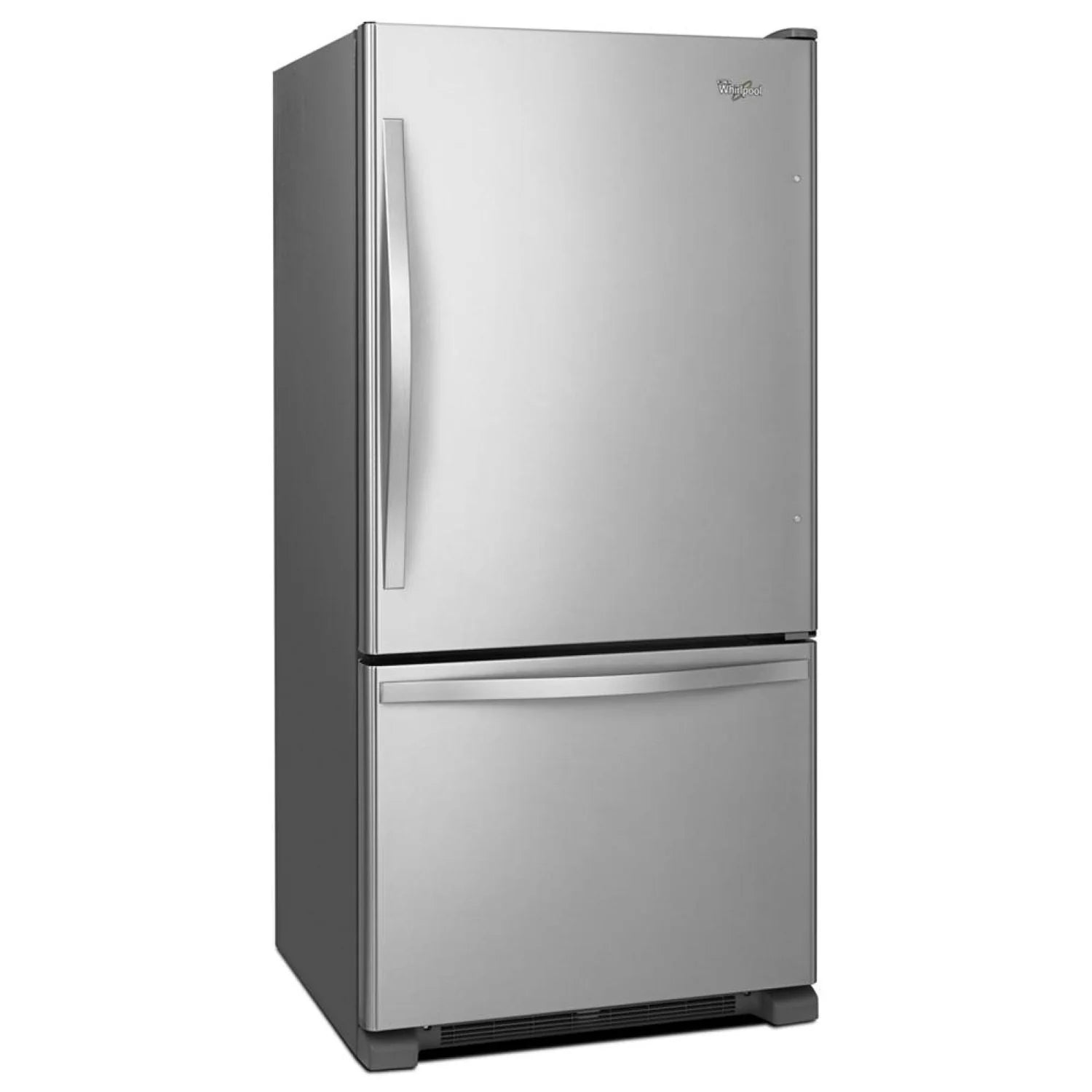 Réfrigérateur Whirlpool 30" 18,7 pi³ Congélateur Inférieur Inox Monochrome WRB329RFBM