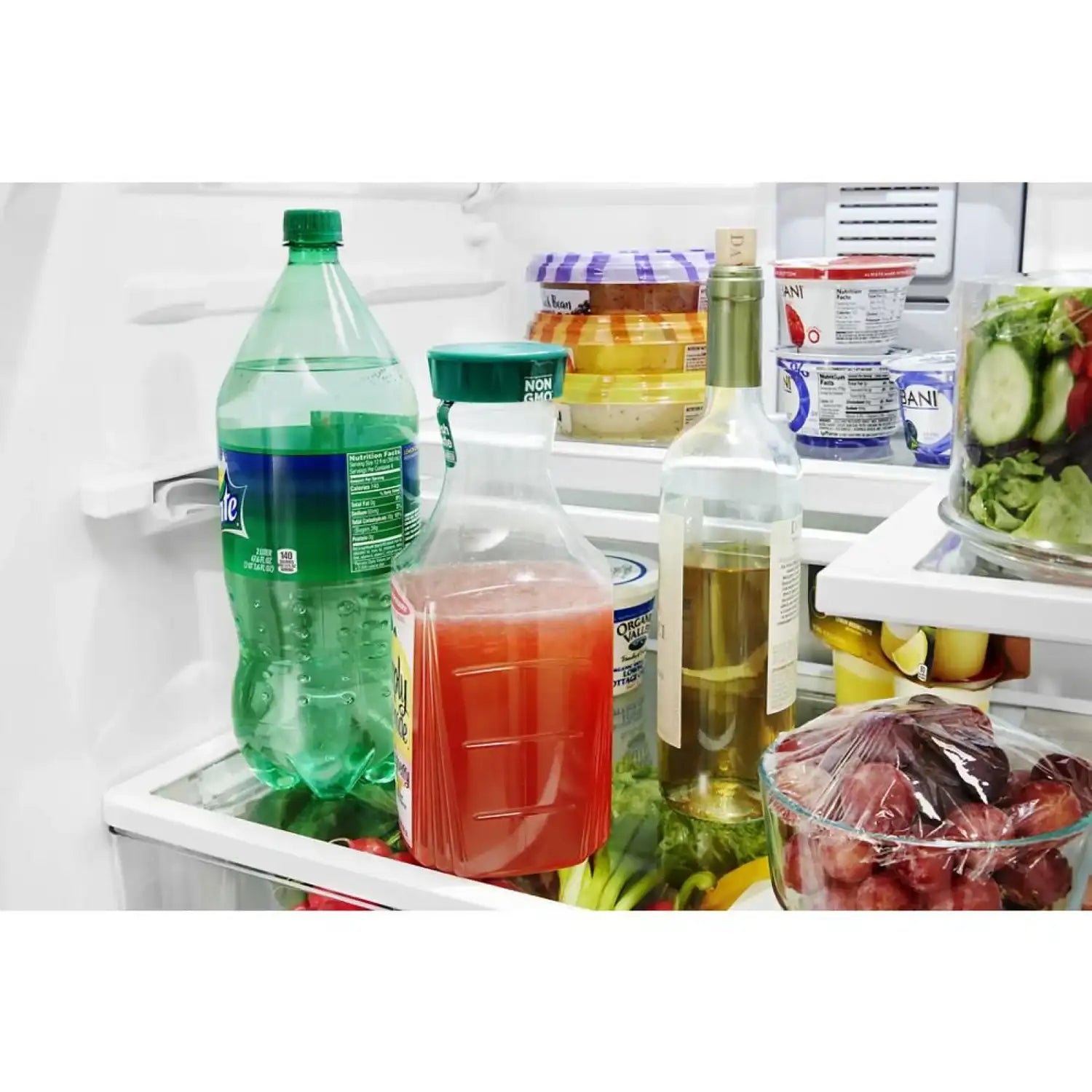 Réfrigérateur Whirlpool 30" 19,7 pi³ Portes Françaises Inox Résistant aux Traces WRF560SFHZ