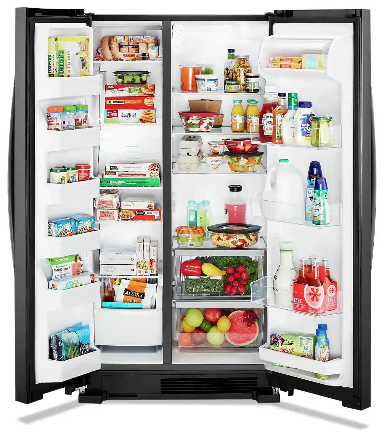 Réfrigérateur Whirlpool 25 pi³ Noir 36 po WRS315SNHB