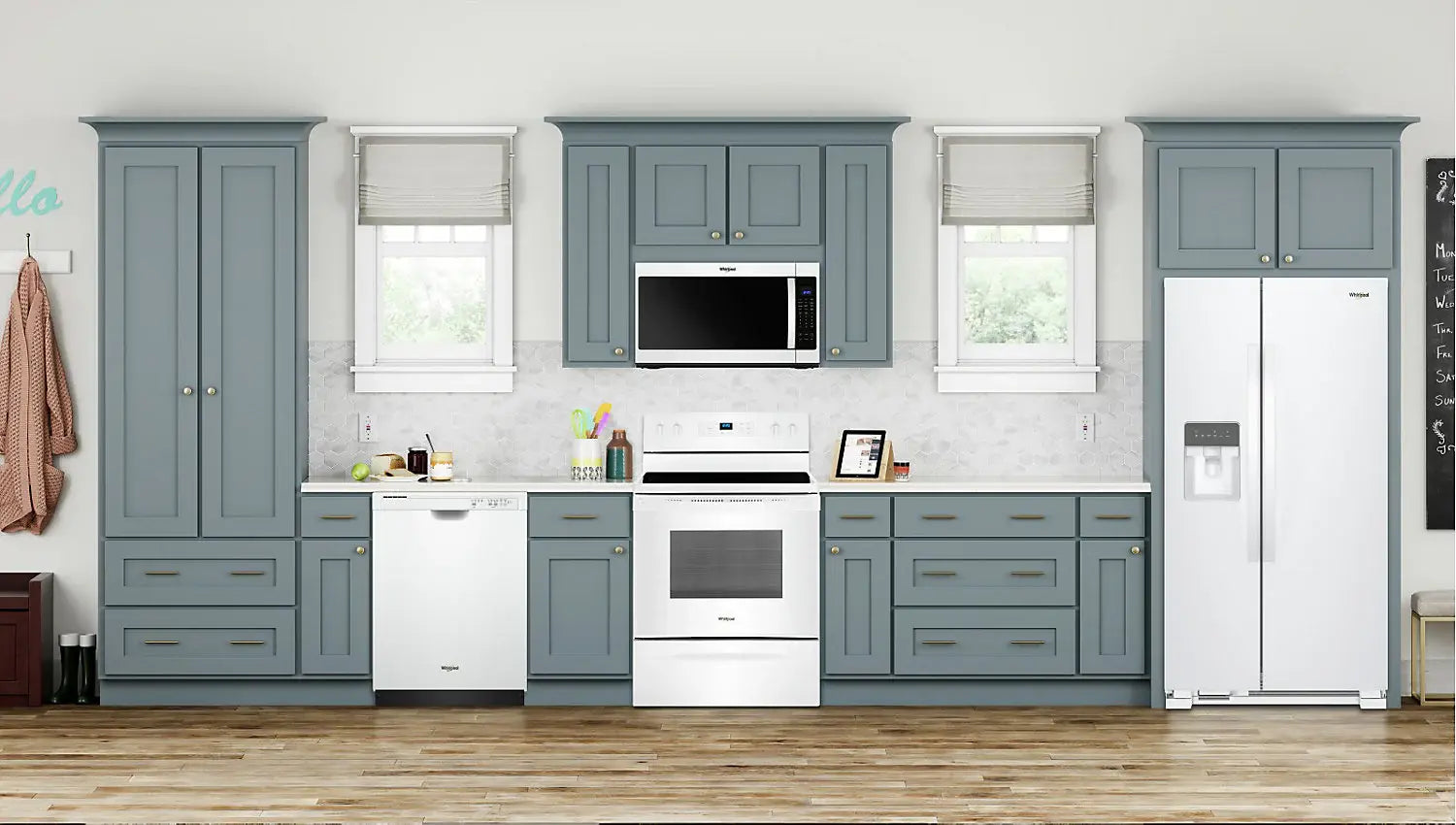 Réfrigérateur Whirlpool 36" 25 pi³ Juxtaposé Blanc Energy Star WRS335SDHW