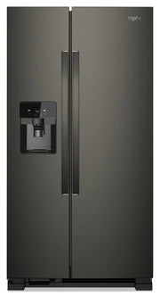 Réfrigérateur Whirlpool 25 pi³ Inox Noir 36 po WRS555SIHV