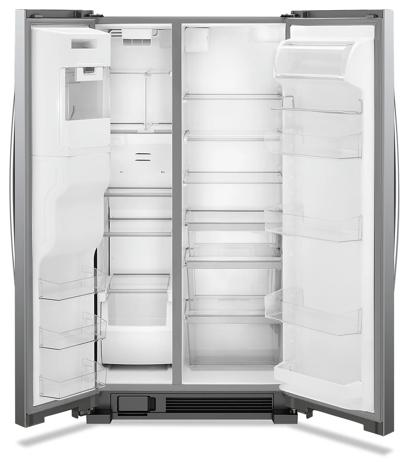 Réfrigérateur Whirlpool 25 pi³ Inox Noir 36 po WRS555SIHV
