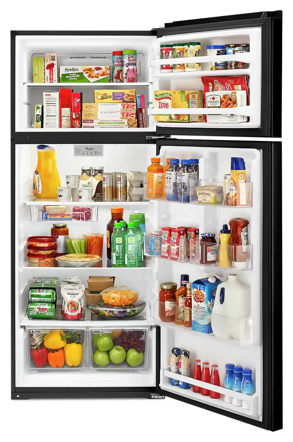 Réfrigérateur Whirlpool 18 pi³ Noir 28 po WRT518SZFB