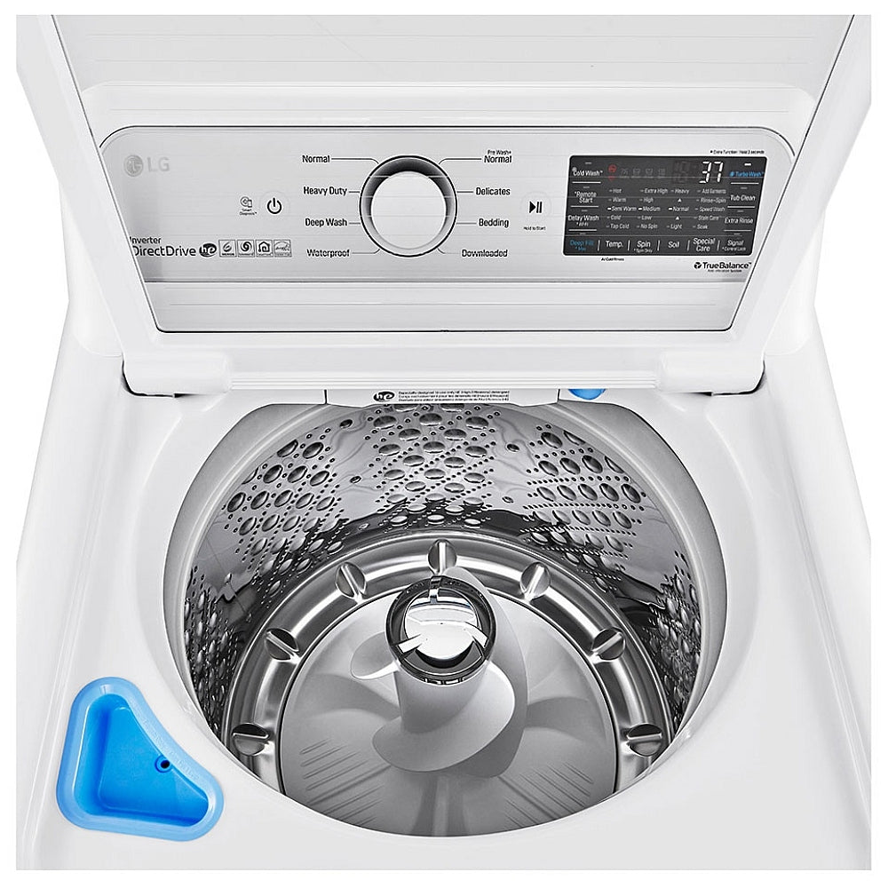 Laveuse LG WT7305CW Ensemble de sécheuse électrique LG DLEX7250W