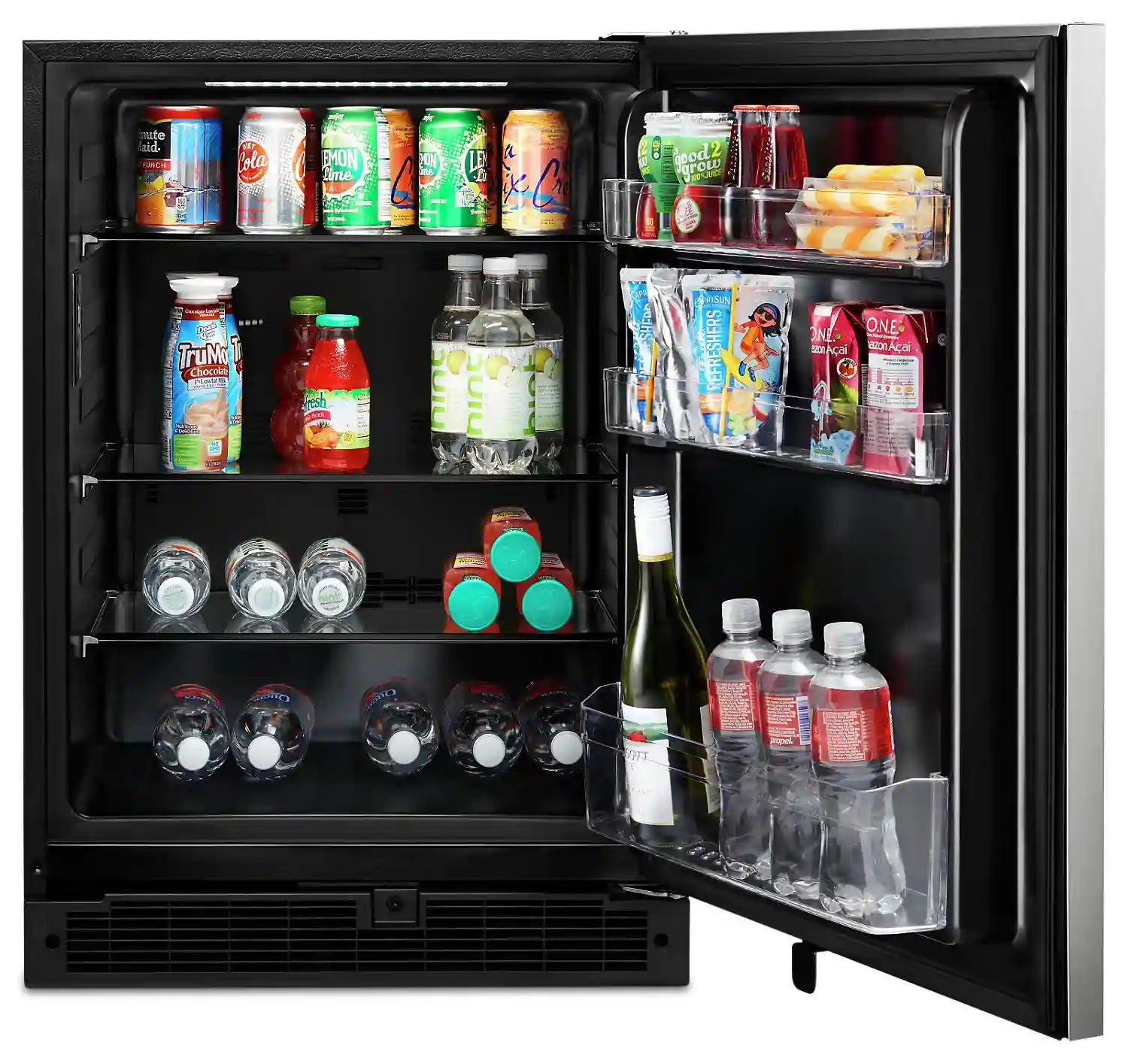 Réfrigérateur Whirlpool 24" 5,1 pi³ Sous Comptoir Inox Anti-traces WUR50X24HZ