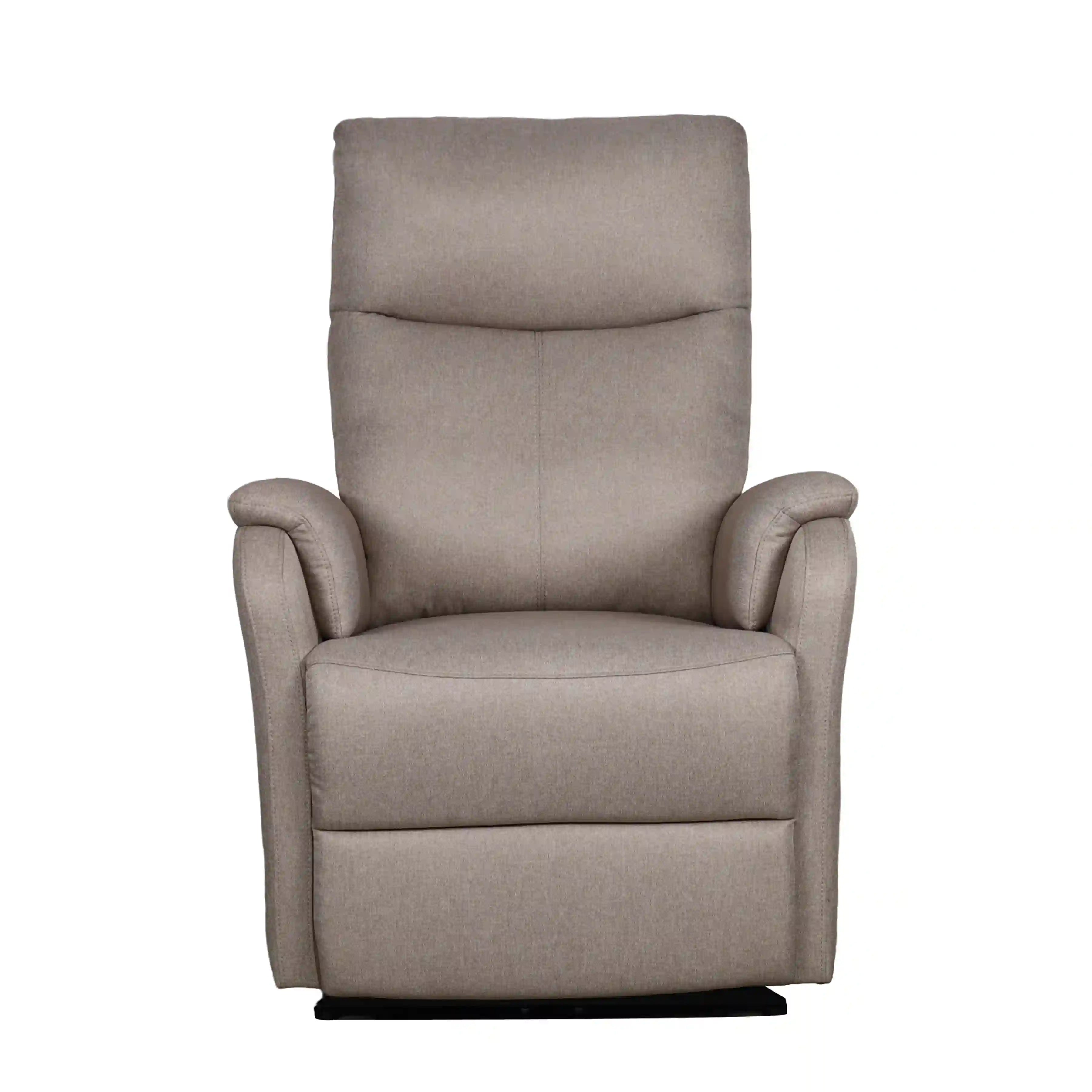 Titre A : Élégance Compacte : Le Fauteuil Westby Power Beige