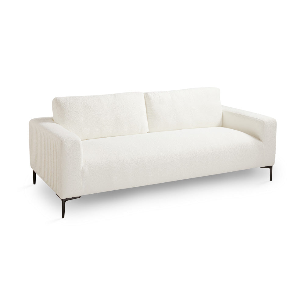 Canapé Franco : Boucle Blanc