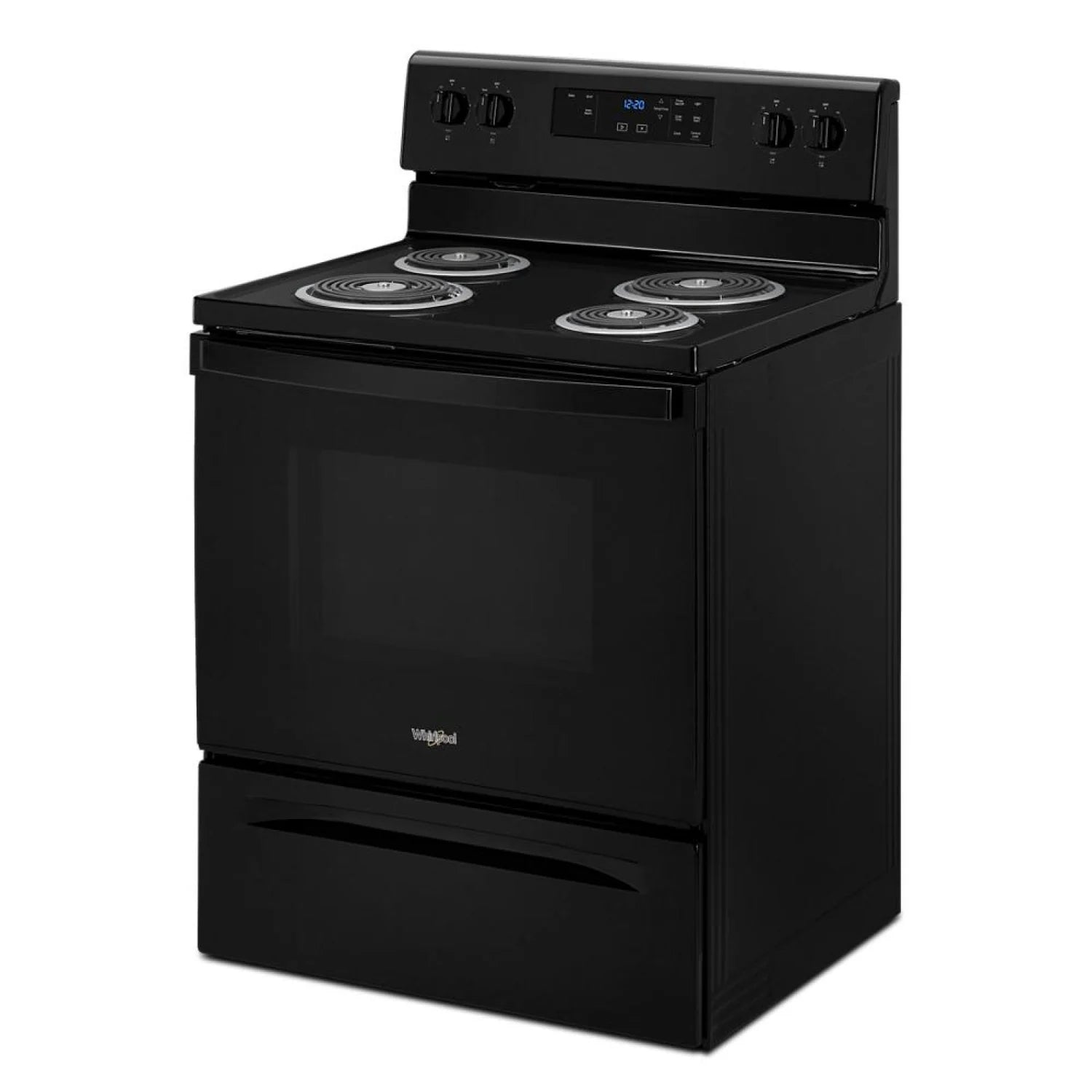 Cuisinière Whirlpool 30" 4,8 pi³ Électrique Blanche à Serpentins SpillGuard YWFC150M0JW