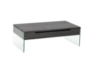 TABLE BASSE - GRIS ( Meuble Mtl )