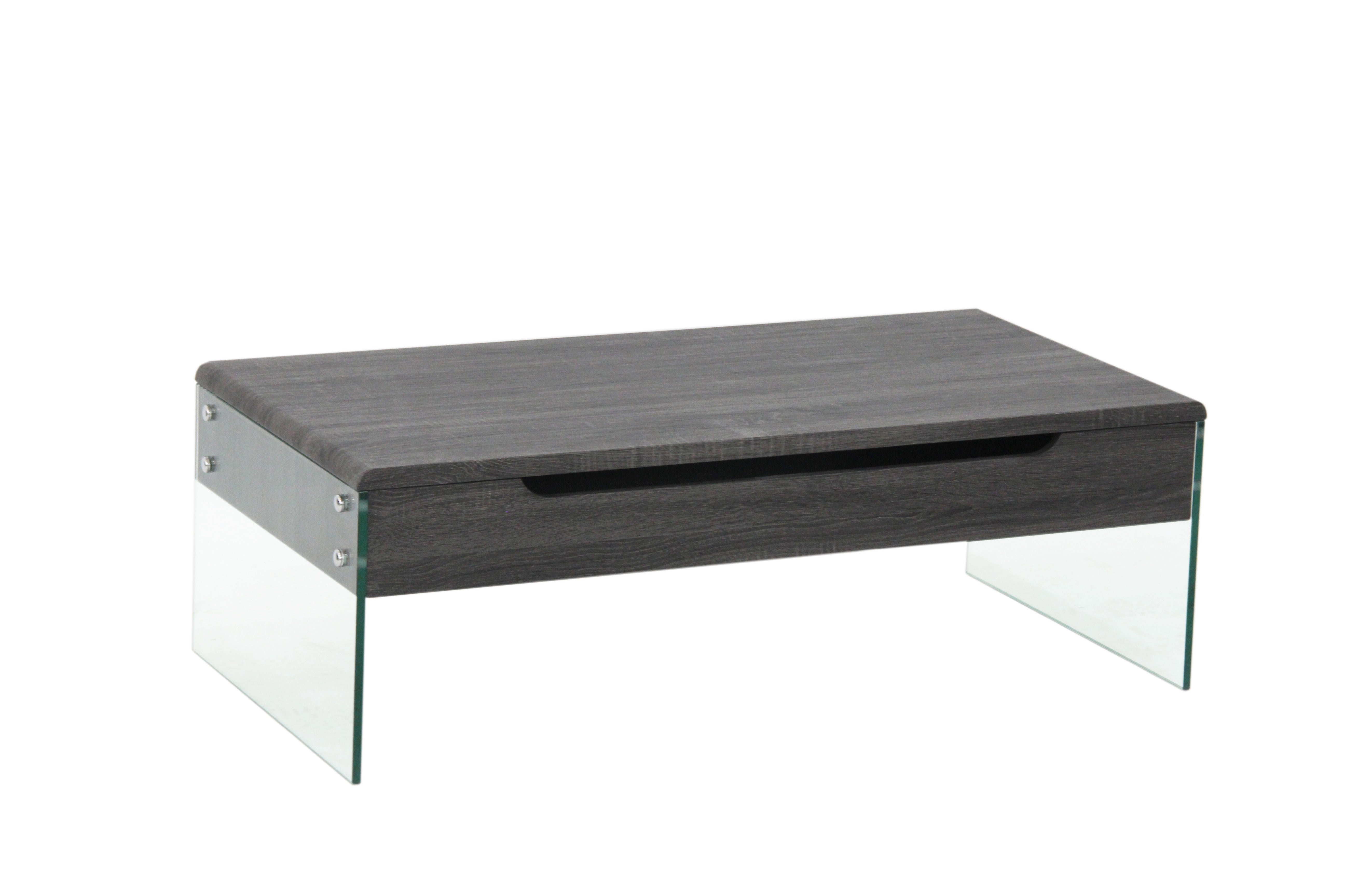 TABLE BASSE - GRIS ( Meuble Mtl )