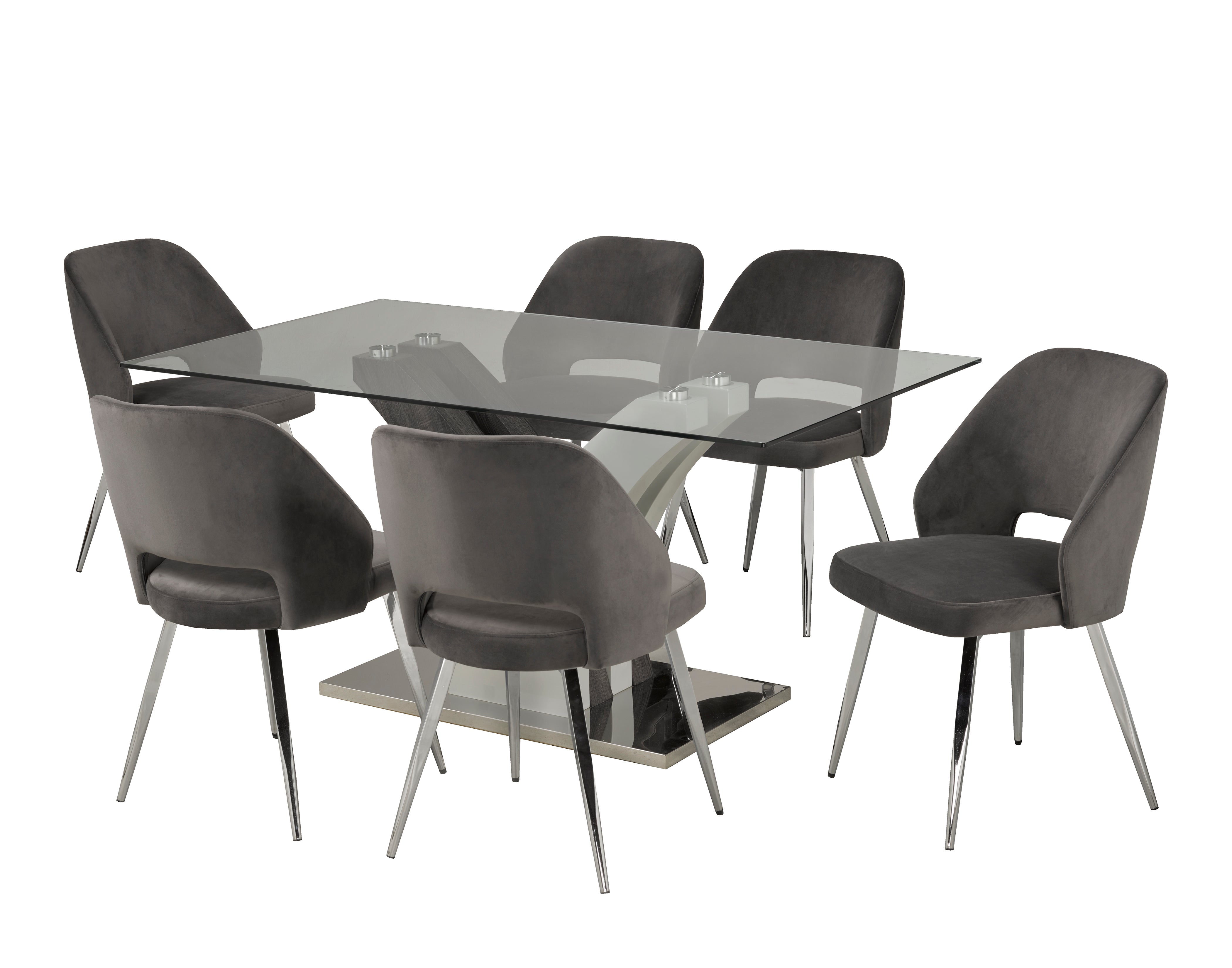 Ensemble de salle à manger moderne, contemporain et élégant ( Meuble Mtl )
