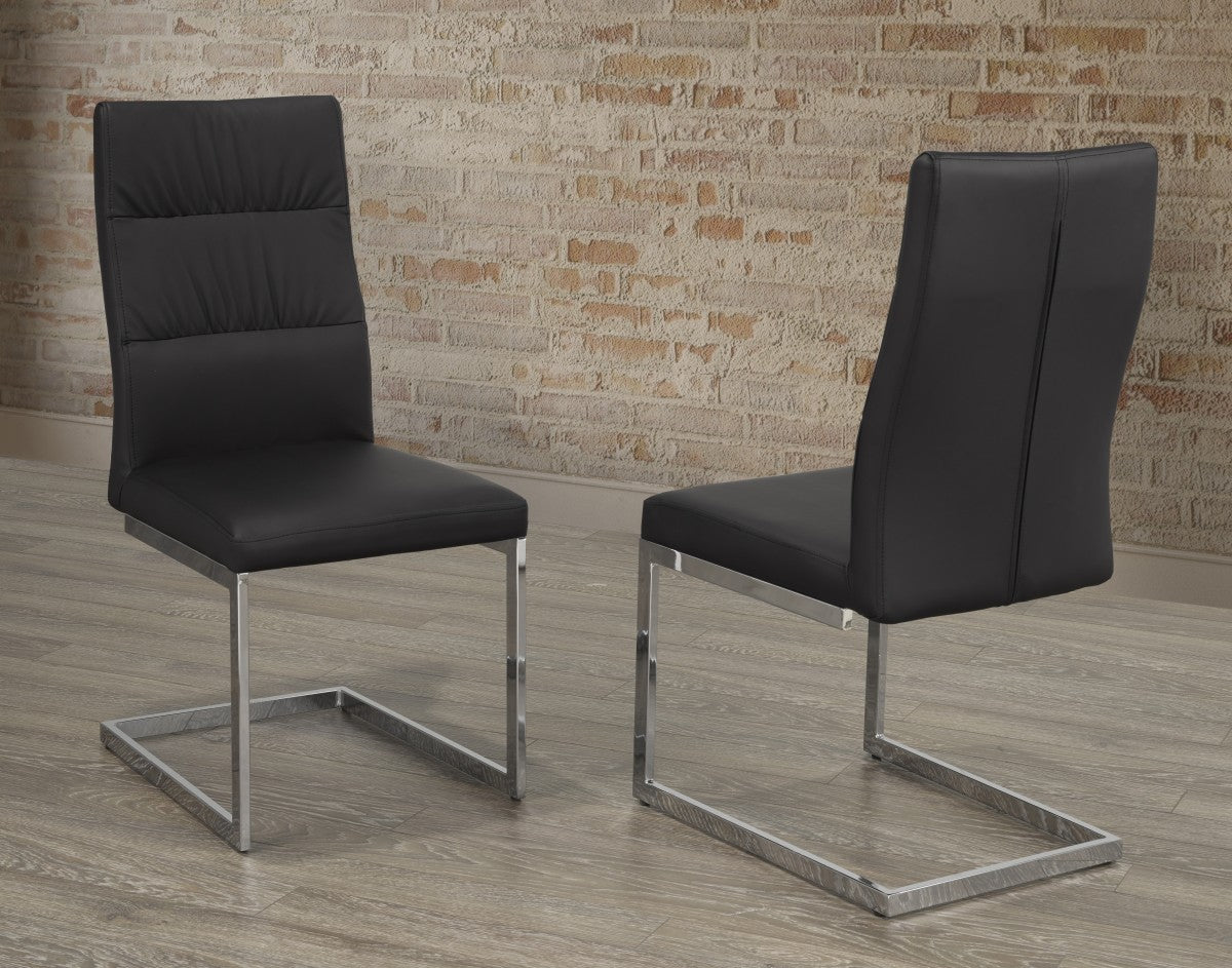 CHAISE DE SALLE À MANGER, JEU DE 2 - BLANCHE ( Meuble Mtl )