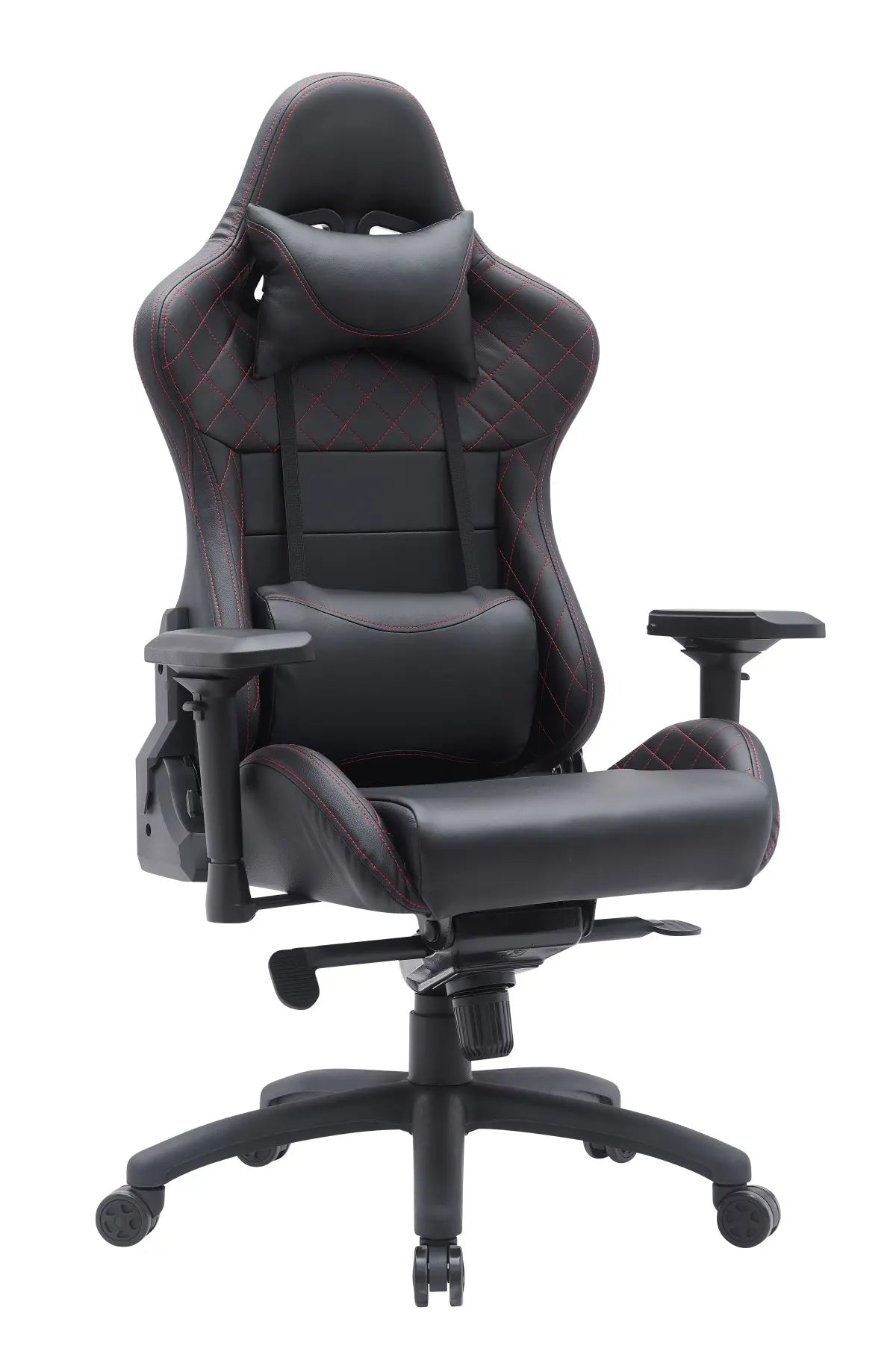 Fauteuil de gaming Brassex Noir | Accoudoirs 4D et base en métal
