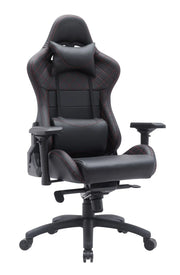 Fauteuil de gaming Brassex Noir | Accoudoirs 4D et base en métal