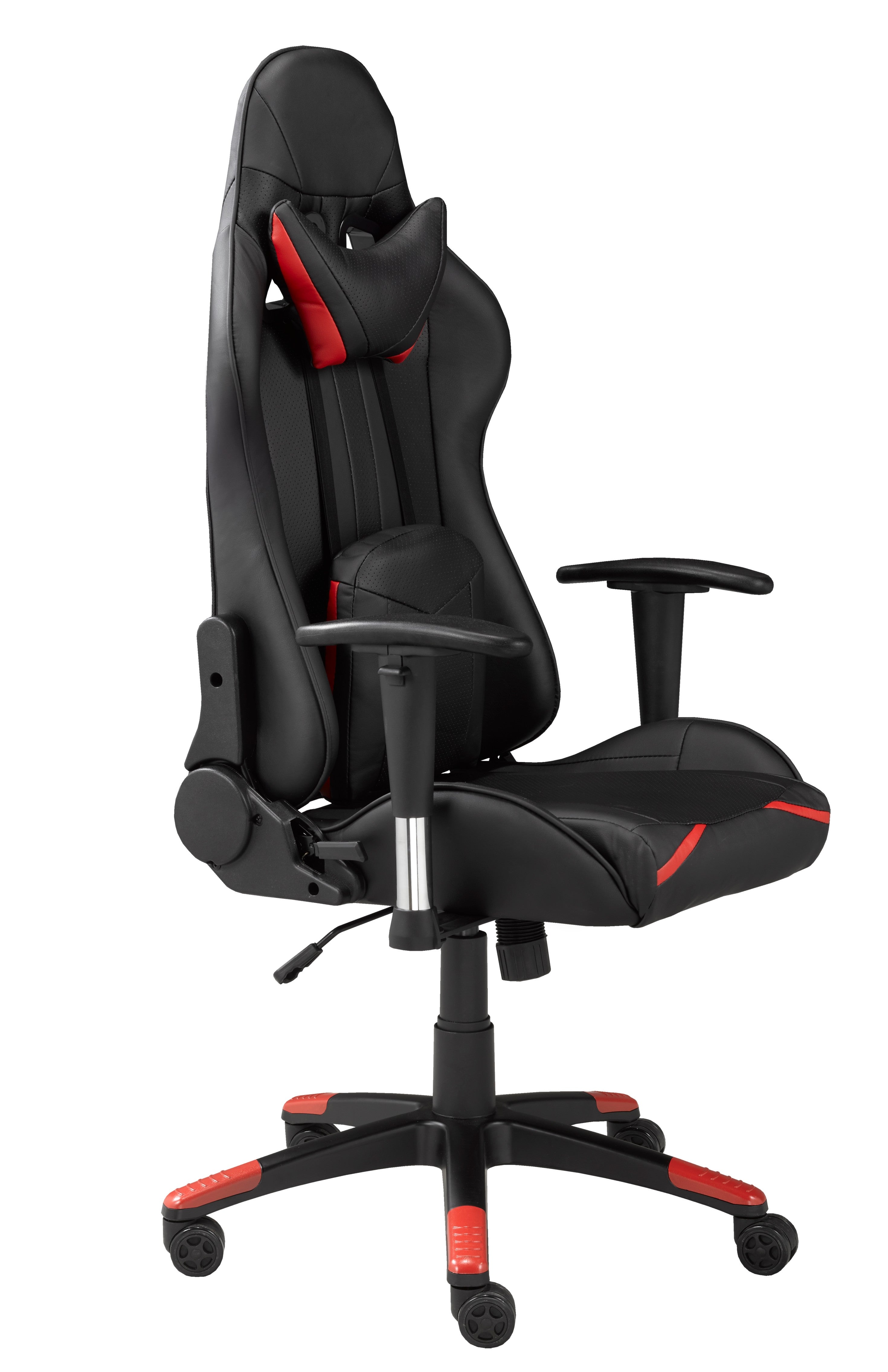 CHAISE GAMING - NOIR/ROUGE ( Meuble Mtl )