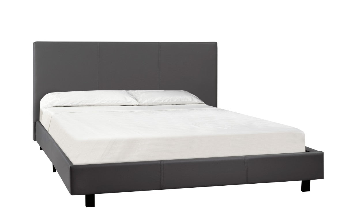Lit Simple Plateforme et Matelas Certifié CertiPUR-US