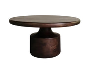 Table basse Bentley en bois massif, fini noyer – GY-CT-4229