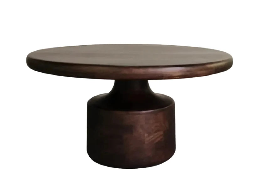 Table basse Bentley en bois massif, fini noyer – GY-CT-4229