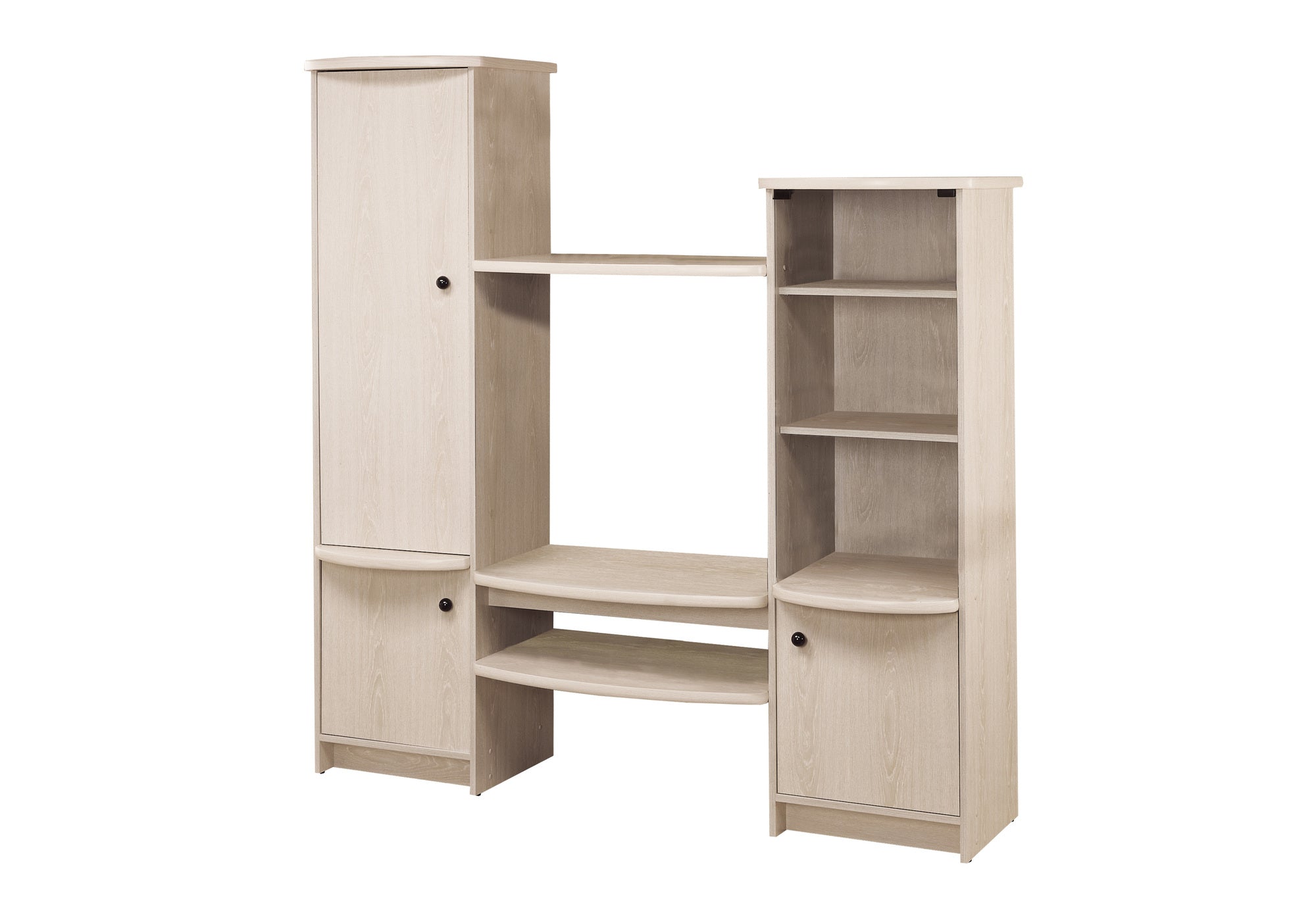 BOOKCASE - WASHED OAK / STORAGE UNIT /ET 4600