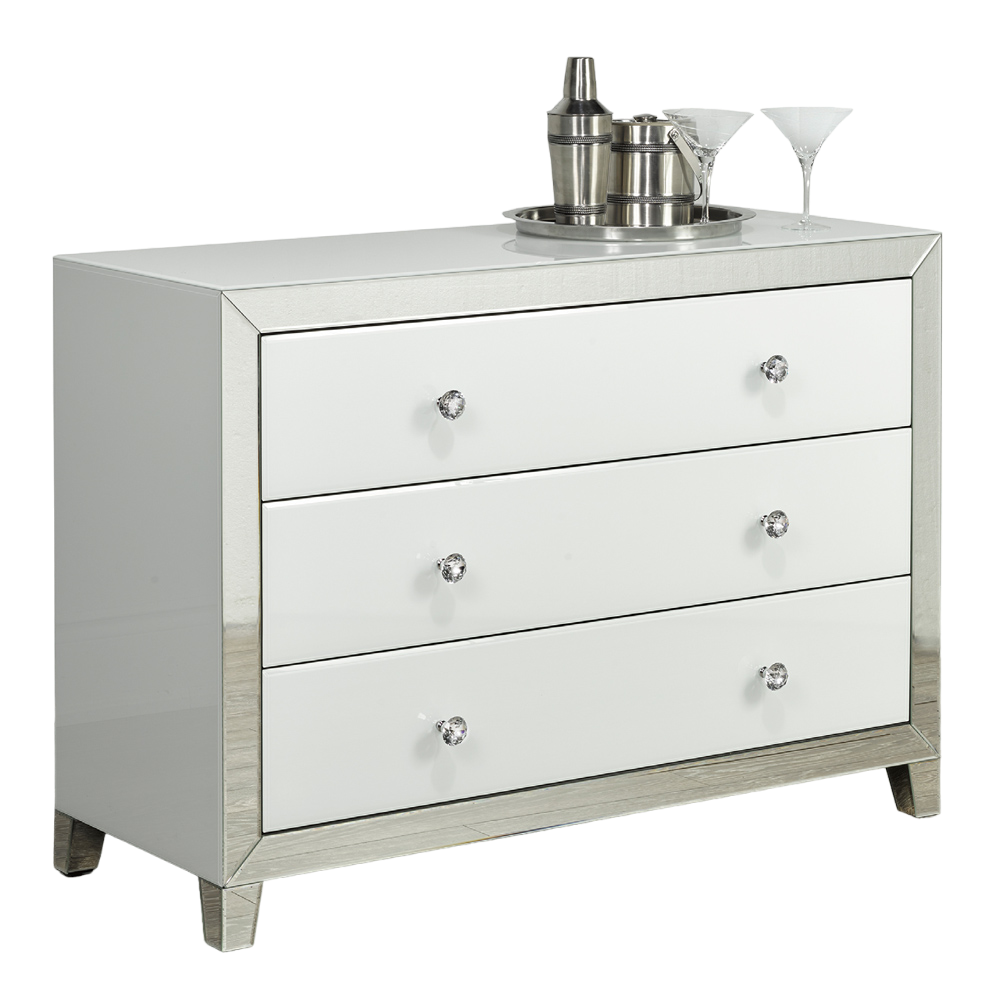 Buffet miroir blanc