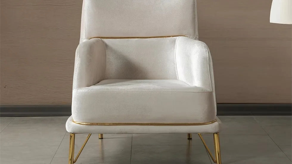 Ensemble Sofa Classique 3 Pièces Nepal Luxe en Tissu Beige