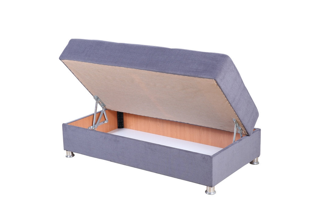 Canapé-lit sectionnel avec méridienne réversible ( Meuble Mtl )