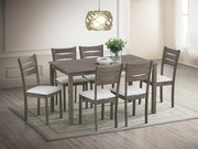 Ensemble Repas 7 Pièces: Table &amp; Chaises Confortables ( Meuble Mtl )