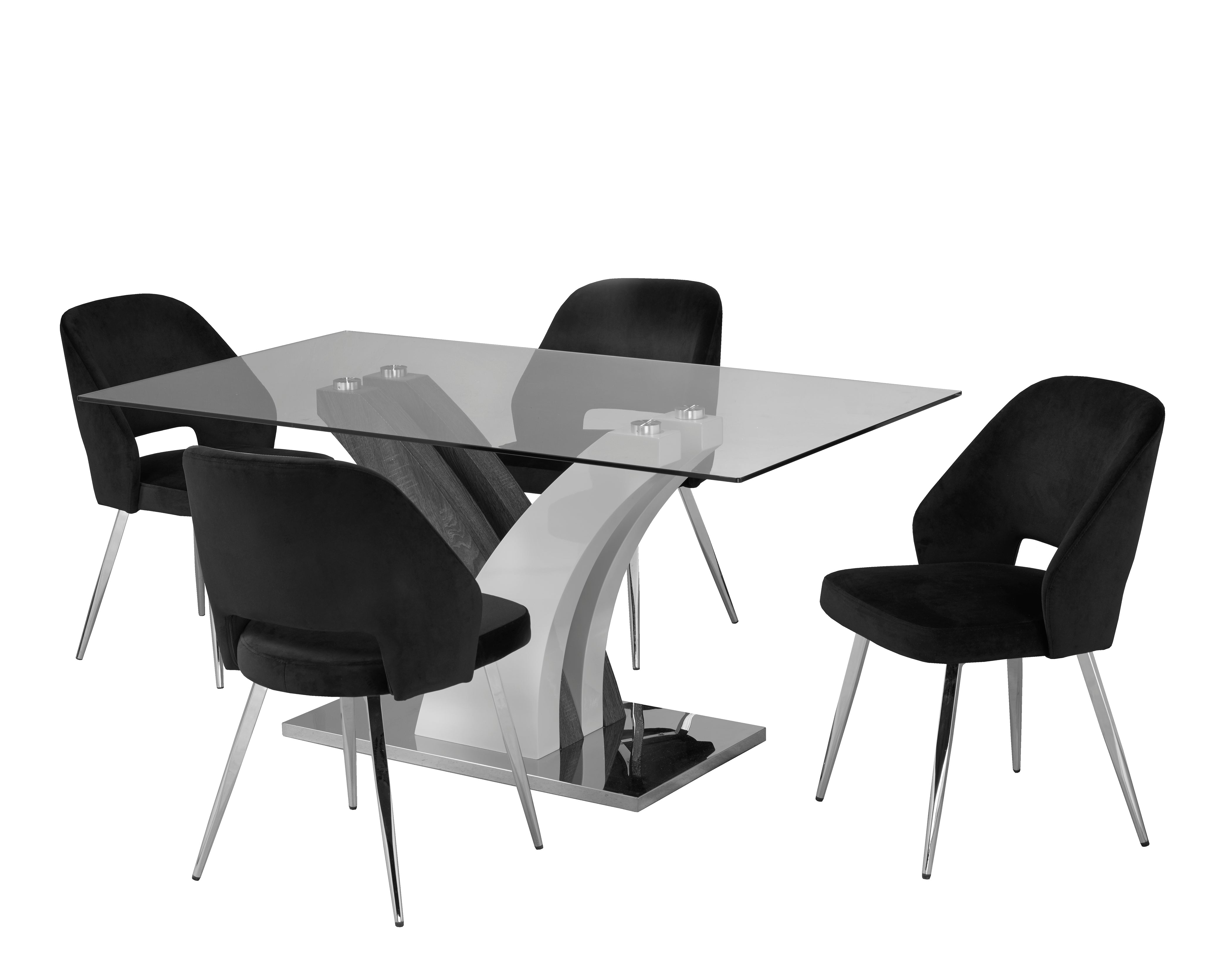 Ensemble de salle à manger moderne, contemporain et élégant ( Meuble Mtl )