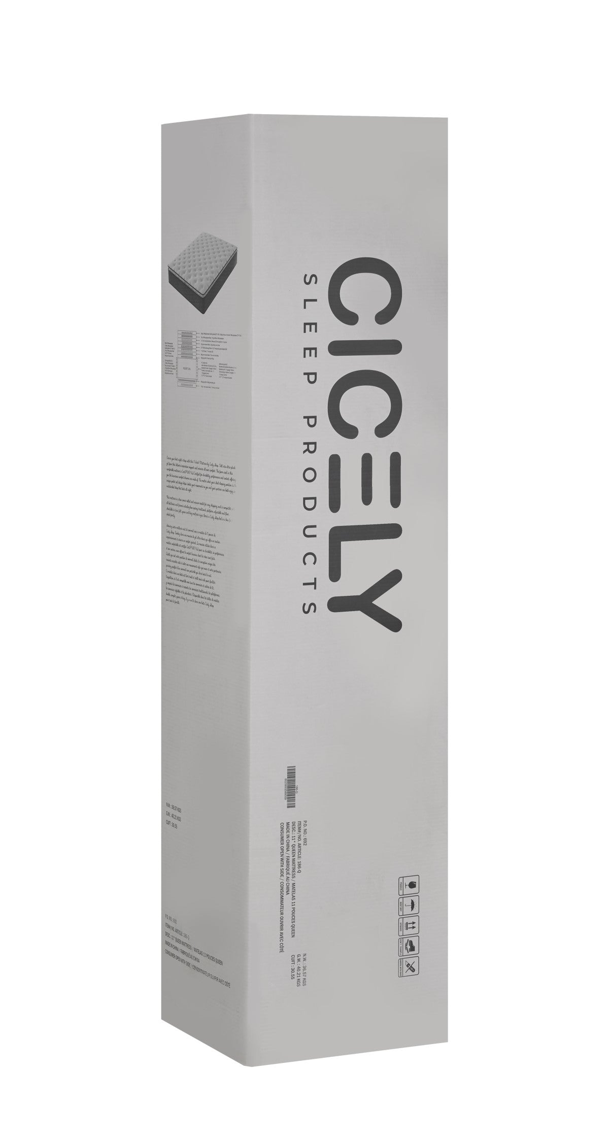 MATELAS GRAND LIT 11" ( Meuble Mtl )