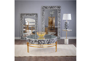 Table basse en marqueterie de dames