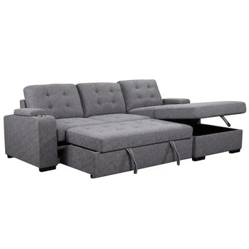 Canapé d'angle de style européen de haute qualité, canapé-lit gigogne