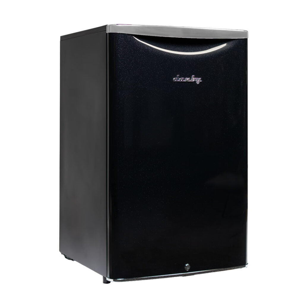 Danby 4.4 cu.ft. Retro Refrigerator - Silver, No Freezer