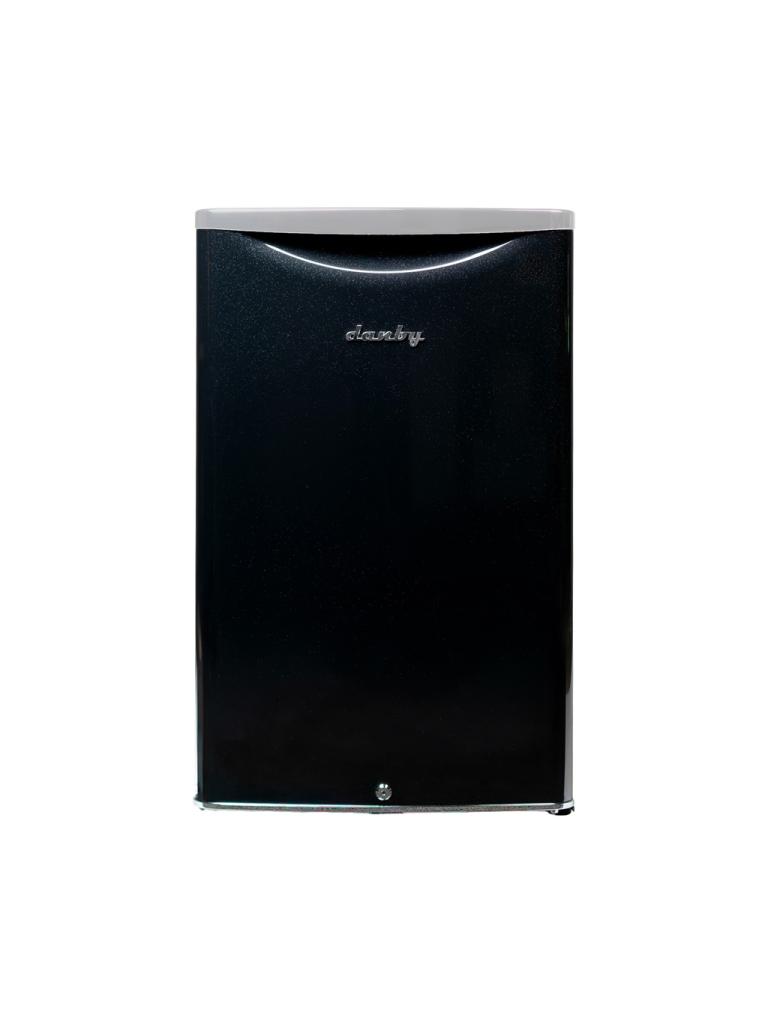 Danby 4.4 cu.ft. Retro Refrigerator - Silver, No Freezer