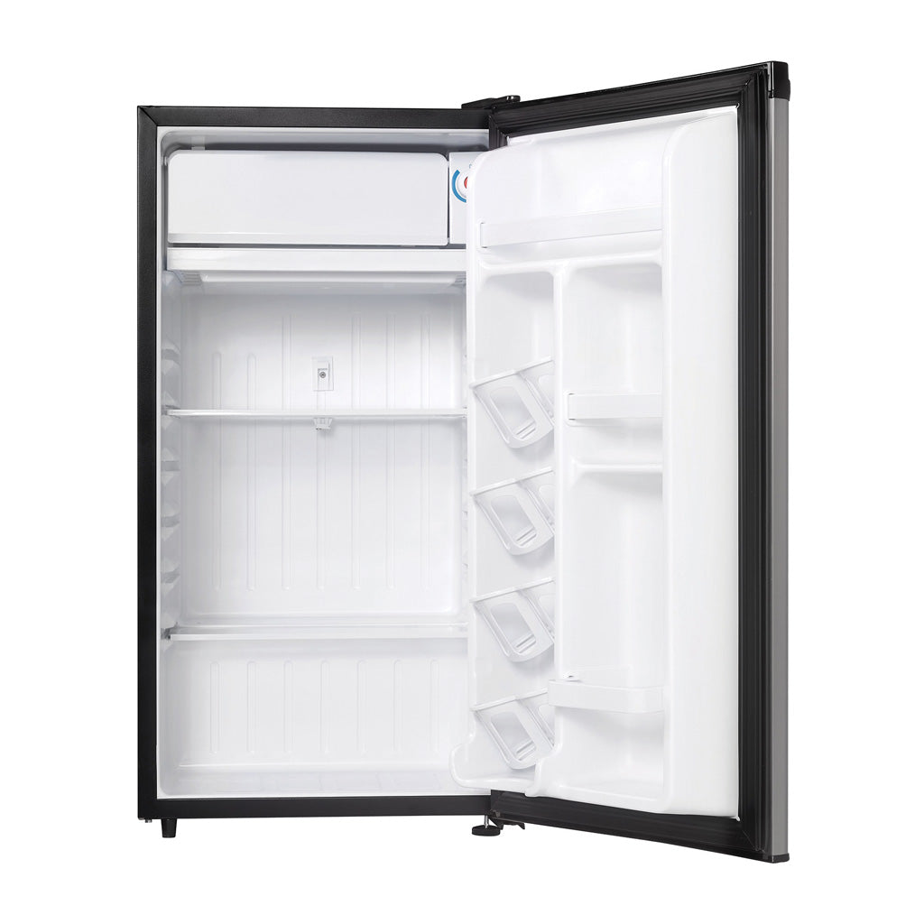 Réfrigérateur Danby 3,2 pi³ Compact Inox avec Congélateur