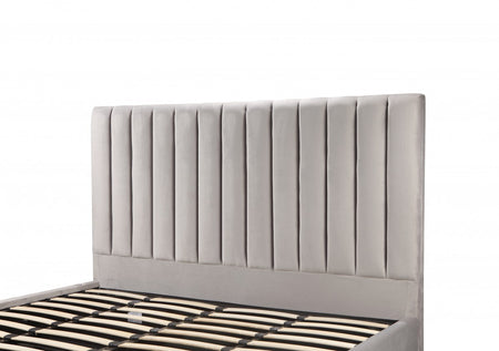 LIT PLATEFORME KING - GRIS ( Meuble Mtl )
