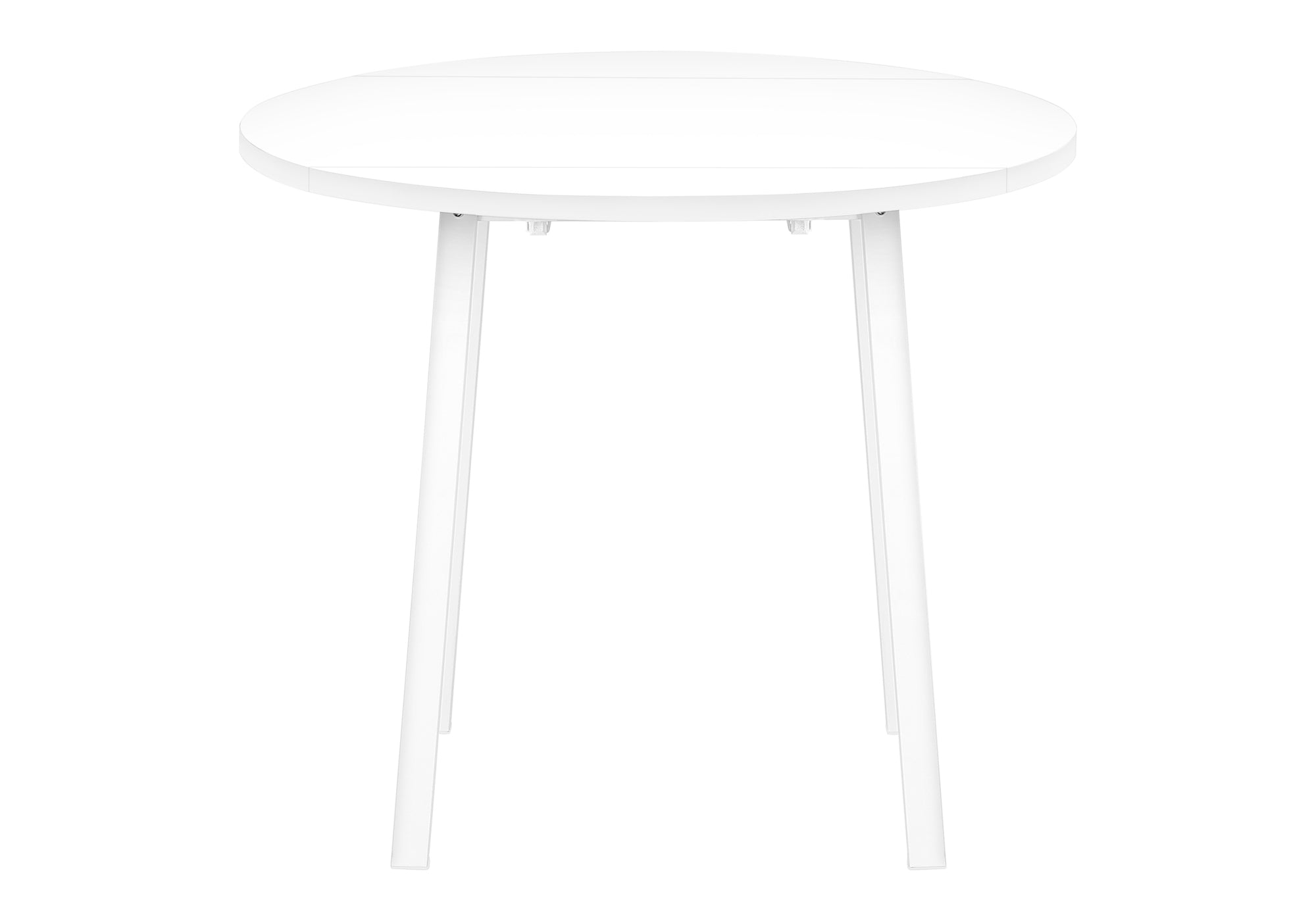 DINING SET - 3PCS SET / WHITE TOP / WHITE META /  I 1011