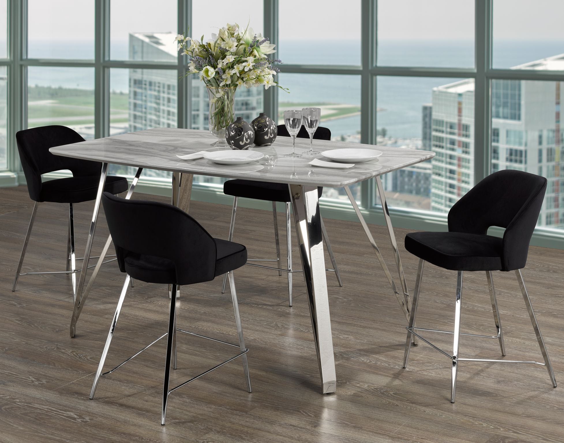 Ensemble de table à manger moderne à Montréal | Achetez un ensemble de table à manger moderne en ligne