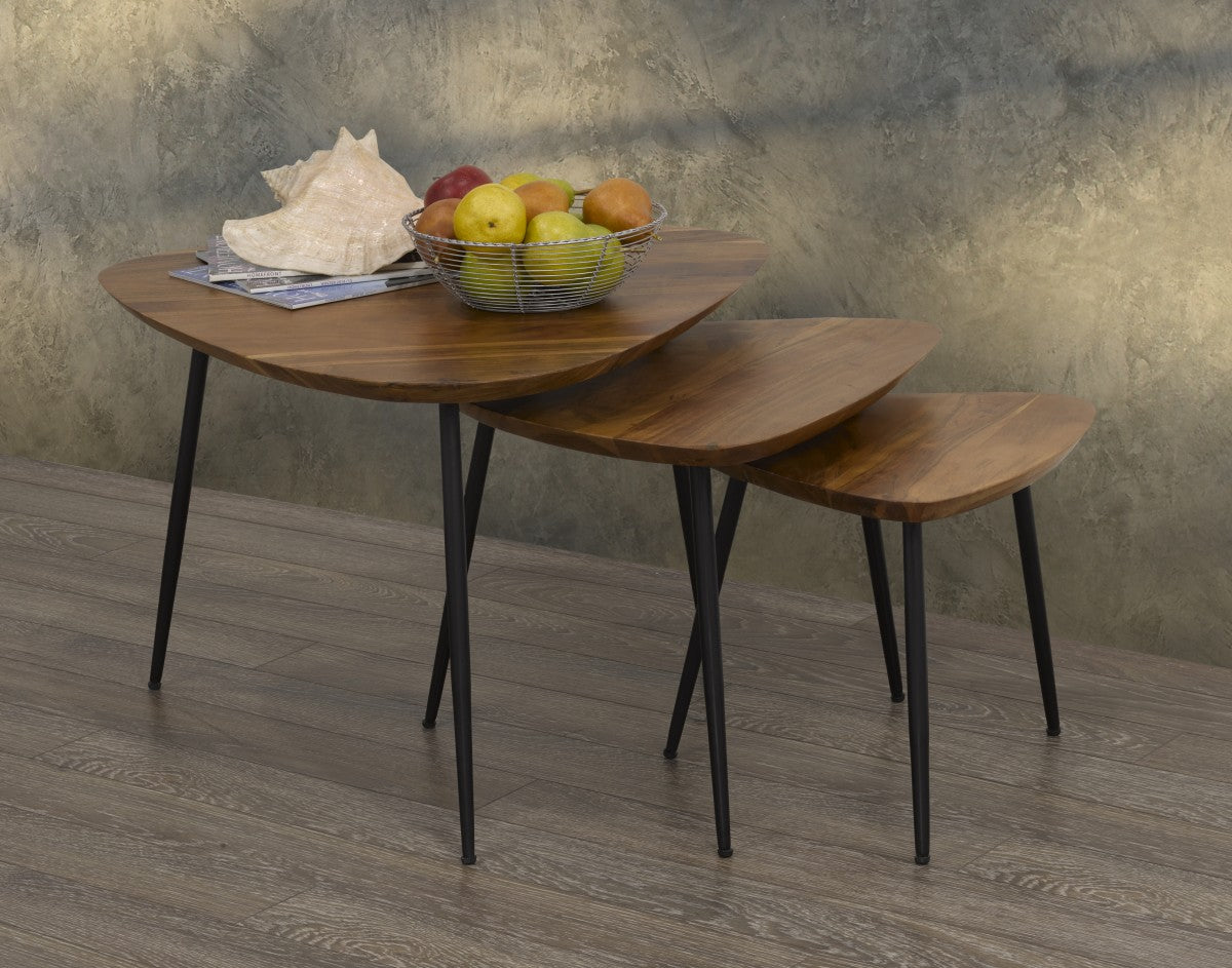 TABLE D'APPOINT, JEU DE 3 ( Meuble Mtl )